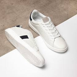 Madres Side Tape Detail Trainers In White