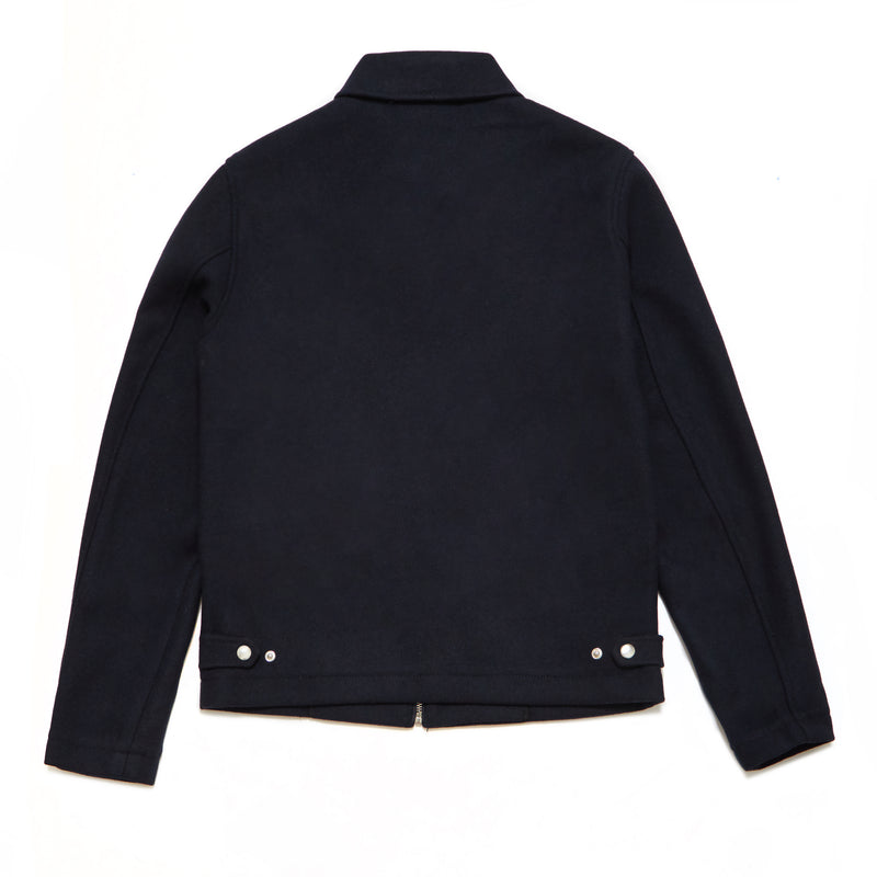 Primland Wool Blend Jacket in Navy - Nines Collection
