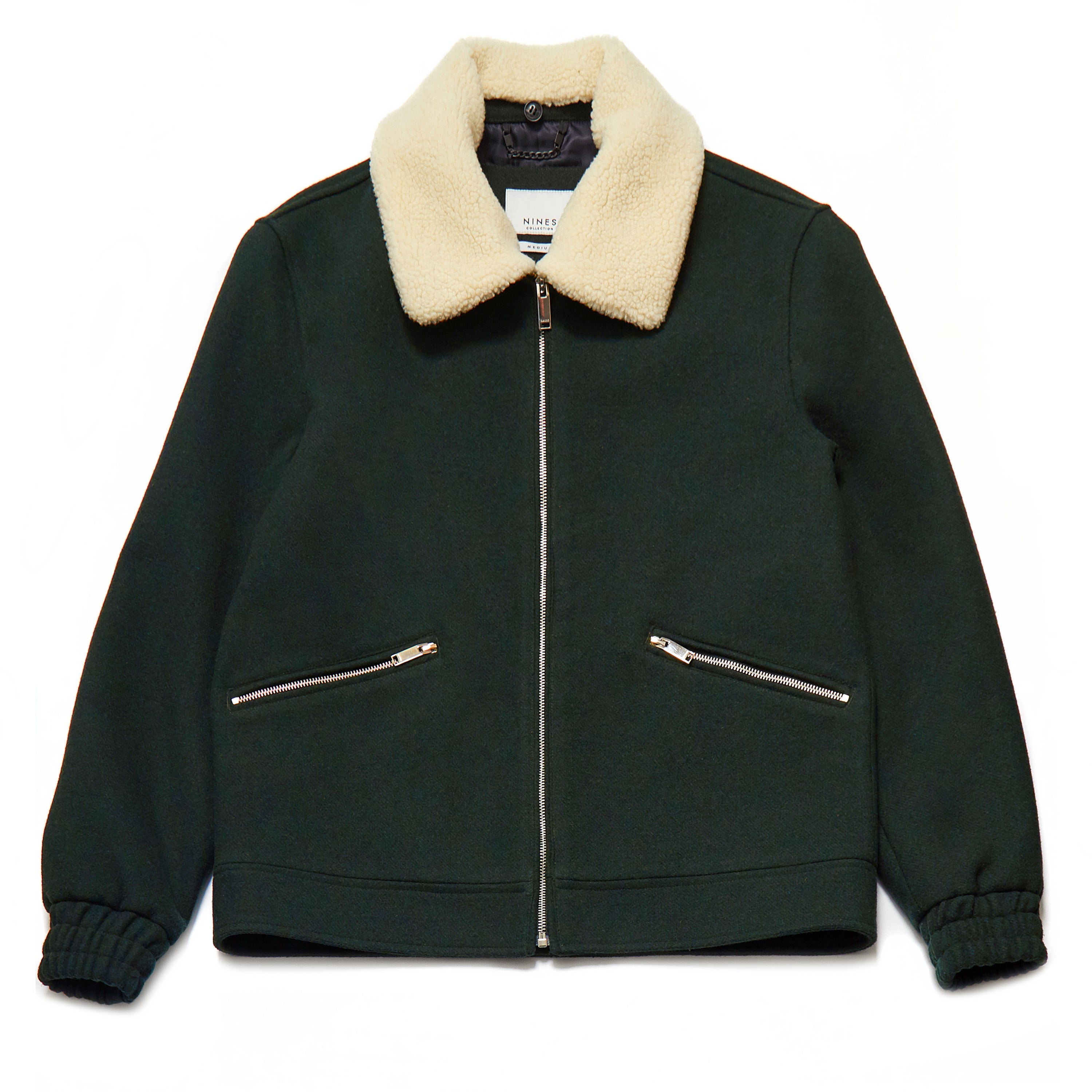 Sherpa collar jacket mens sale