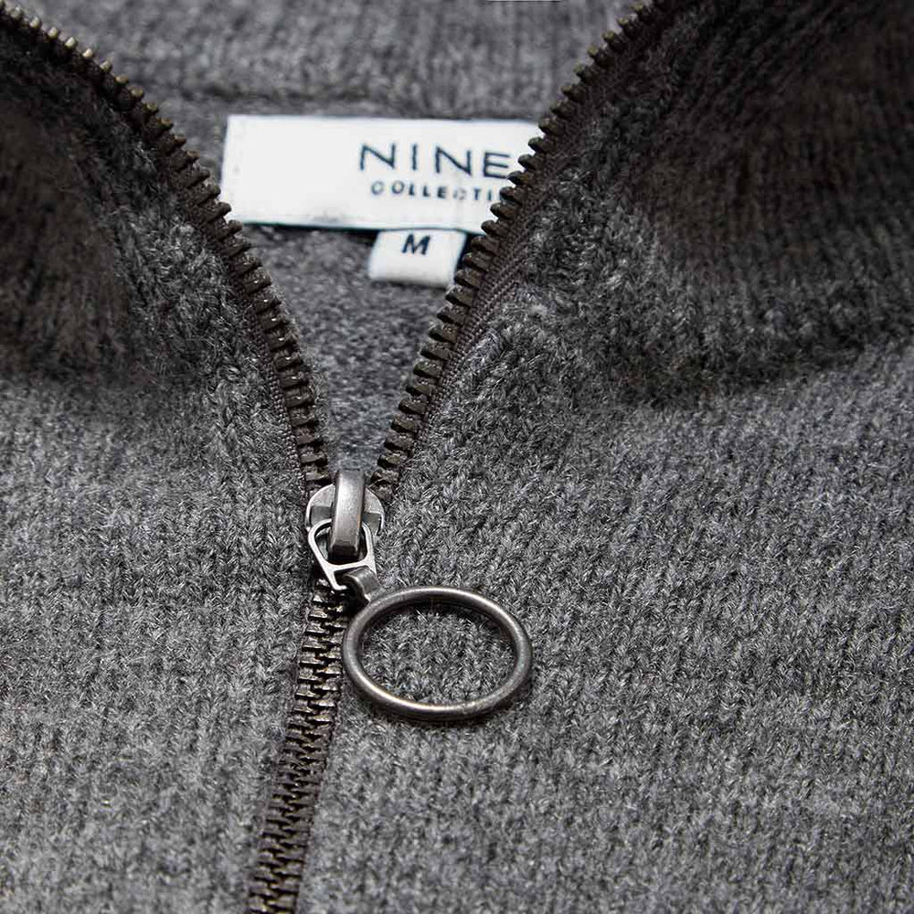 Roland Funnel Neck Zip Jumper Nines Collection