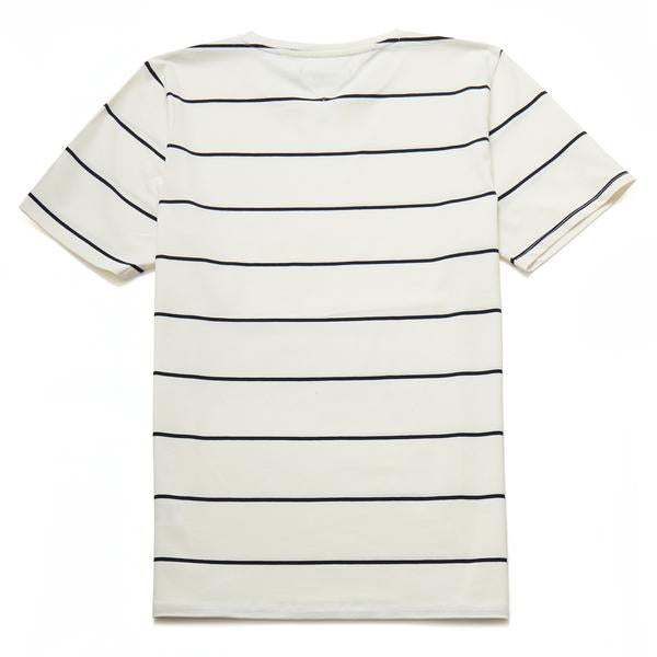 Timo Mercerised Stripe T-Shirt